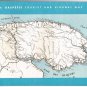 Vintage La Gaspesie Quebec Canada Tourist Guide Brochure 1950s-60s