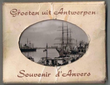 Ontario Postcard Snap Shot Photo Views Souvenir d'Anvers Antwerp 10 Photos