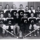 Ontario Hockey Team Black & White Photograph Laminated Vintage Photo
