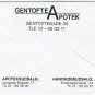 Apotek Pharmacy Medicine Envelope Illustrated Tree Lined Roadway Denmark