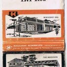 Matchbook Cover Halliday Homes Burlington Ontario Dave Taft