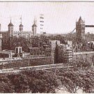 United Kingdom UK Postcard London The Tower & Tower Bridge