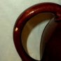 German Brown Jug Pouring Lip Handle Drinking Scene Cork 2043  1.8 Liters 9 1/2"
