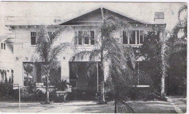 Florida Postcard Orlando Sheafers Guest House