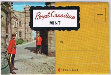 Postcard Booklet Royal Canadian Mint 12 Views