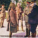 Postcard WWI Sir D Haig Introducing Sir Pertab Singh To General Joffre