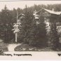 Postcard RPPC The Main Restaurant Chalet Frognersertoren Oslo Norway