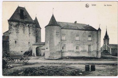 France WW2 Postcard Izier The Farm