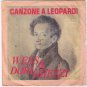 Wess & Dori Ghizzi Canzone A Leopardi 45 rpm Come La Prima Sera Made In Italy