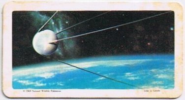 Brooke Bond Red Rose Tea Card #14 Sputnik 1 The Space Age A