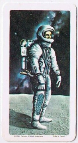 Brooke Bond Red Rose Tea Card #2 Space Suit The Space Age