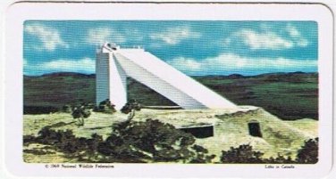 Brooke Bond Red Rose Tea Card #11 Solar Telescope The Space Age