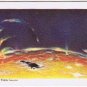 Brooke Bond Red Rose Tea Card #42 Sun's Surface The Space Age