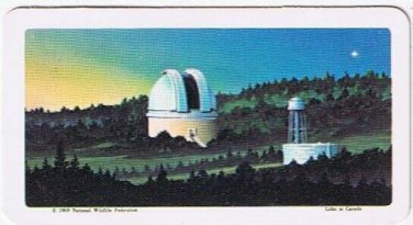 Brooke Bond Red Rose Tea Card #10 Observatory The Space Age