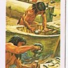 Brooke Bond Red Rose Tea Card #39 Woodworking Indians Of Canada