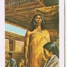 Brooke Bond Red Rose Tea Card #36 Cedar House Indians Of Canada