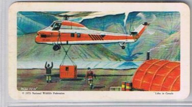 Brooke Bond Red Rose Tea Cards The Arctic #21 Arctic Sky Crane