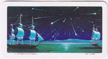 Brooke Bond Red Rose Tea Card #3 Falling Stars The Space Age