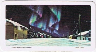 Brooke Bond Red Rose Tea Card #6 Aurora Borealis The Space Age