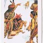 Brooke Bond Red Rose Tea Card #2 Algonquin Shaman Indians Of Canada