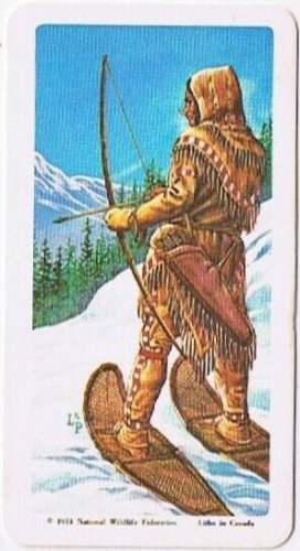 Brooke Bond Red Rose Tea Card #48 Kutchin Chief Indians Of Canada