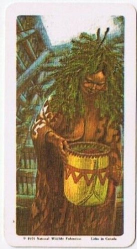 Brooke Bond Red Rose Tea Card #35 Womanhood Indians Of Canada