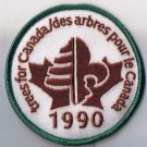 Scouts Canada Patch Trees For Canada 1990
