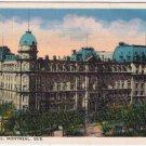 Quebec Postcard Montreal Windsor Hotel 1939