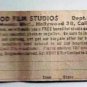 Vintage Hollywood Film Studio Picture Offer Matchbook Universal