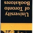 UNIVERSITY OF TORONTO  BOOKSTORE Matchbook Yellow Bookseller Eddy Match