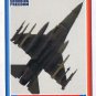 Enduring Freedom Picture Card #82 9-11 Air Force F-16 Ready Action Topps 2001