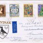 Stamps Hungary Envelope FDC Budapest Corvinak Bibliotheca Corviniana Library