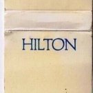 Advertising Matchbook Hilton Hotels and Inns Diamond Match
