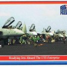 Enduring Freedom Picture Card #78 9-11 Readying Jets USS Enterprise Topps 2001