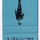 Matchbook Cover Vince Cribb Prudential Insurance Photo Back