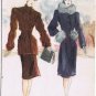 France Postcard Two Ladies Coats Models