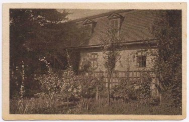 Germany Postcard Weimar Goethes Stadtwohnung am Frauenplan City Apartment