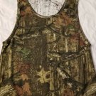 Mossy Oak Mens Camouflage Sleeveless Shirt Size S 34-36