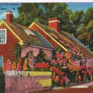 Massachusetts Postcard Cape Cod Oldest House In Provincetown