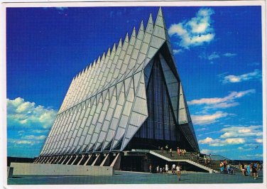 Postcard US Air Force Academy Cadet Chapel Colorado Springs Colorado