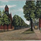 Postcard Corner Of Eagle & Fourth Street Dunkirk New York