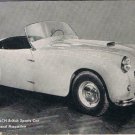 Allard Advertising Card Allard Palm Beach British Sports Car Arcade Card A
