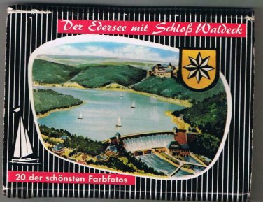 Germany Souvenir Photo Edersee mit Schloss Waldeck 20 Photos