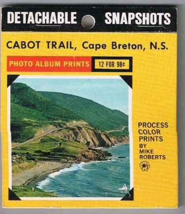Nova Scotia Souvenir Photo Cape Breton Cabot Trail 12 Photos