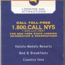 USA Roadmap New York State Travel Map 2001 First Edition