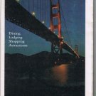 USA United Airlines Roadmap California San Francisco Street Map Golden Gate