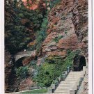 Postcard Entrance Amphitheatre A Watkins Glen New York