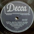 Fred Waring & The Pennsylvanians Tulips & Heather 78 rpm You'll Never Walk Alone