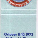 Matchbook Cover American Banking Association ABA Convention 73 Chicago Illinois