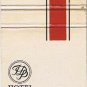 Matchbook Cover Hotel Del Prado Mexico Balsa